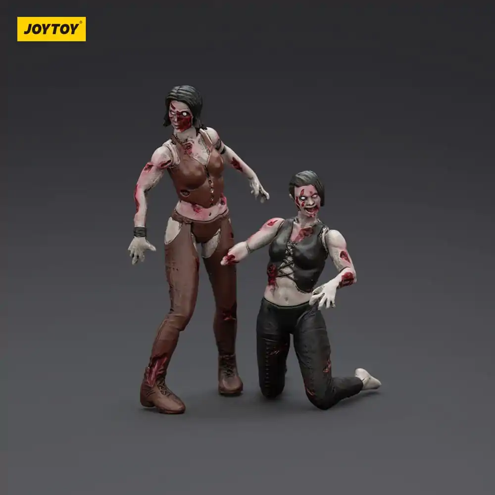 Zombie Dark Source akční figurky 2-Pack ženské zápasnice 8 cm fotografii produktu