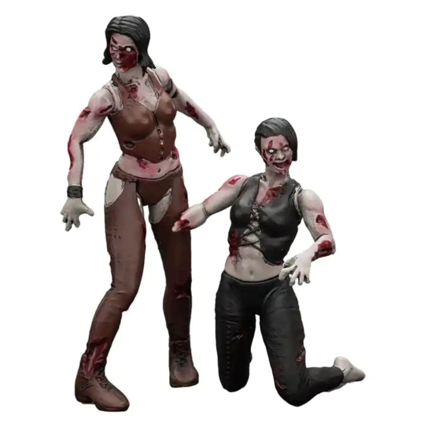 Zombie Dark Source akční figurky 2-Pack ženské zápasnice 8 cm fotografii produktu
