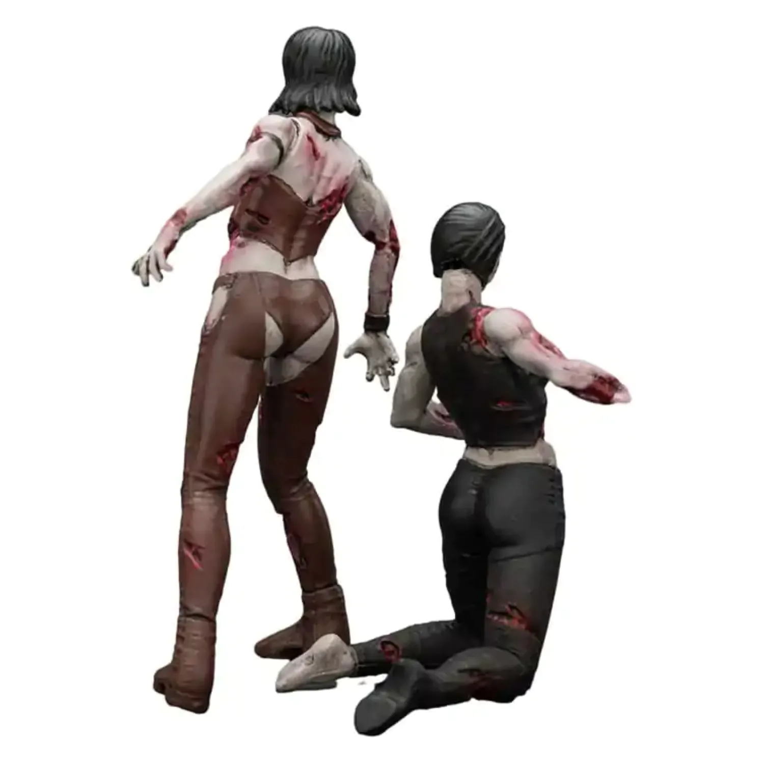 Zombie Dark Source akční figurky 2-Pack ženské zápasnice 8 cm fotografii produktu