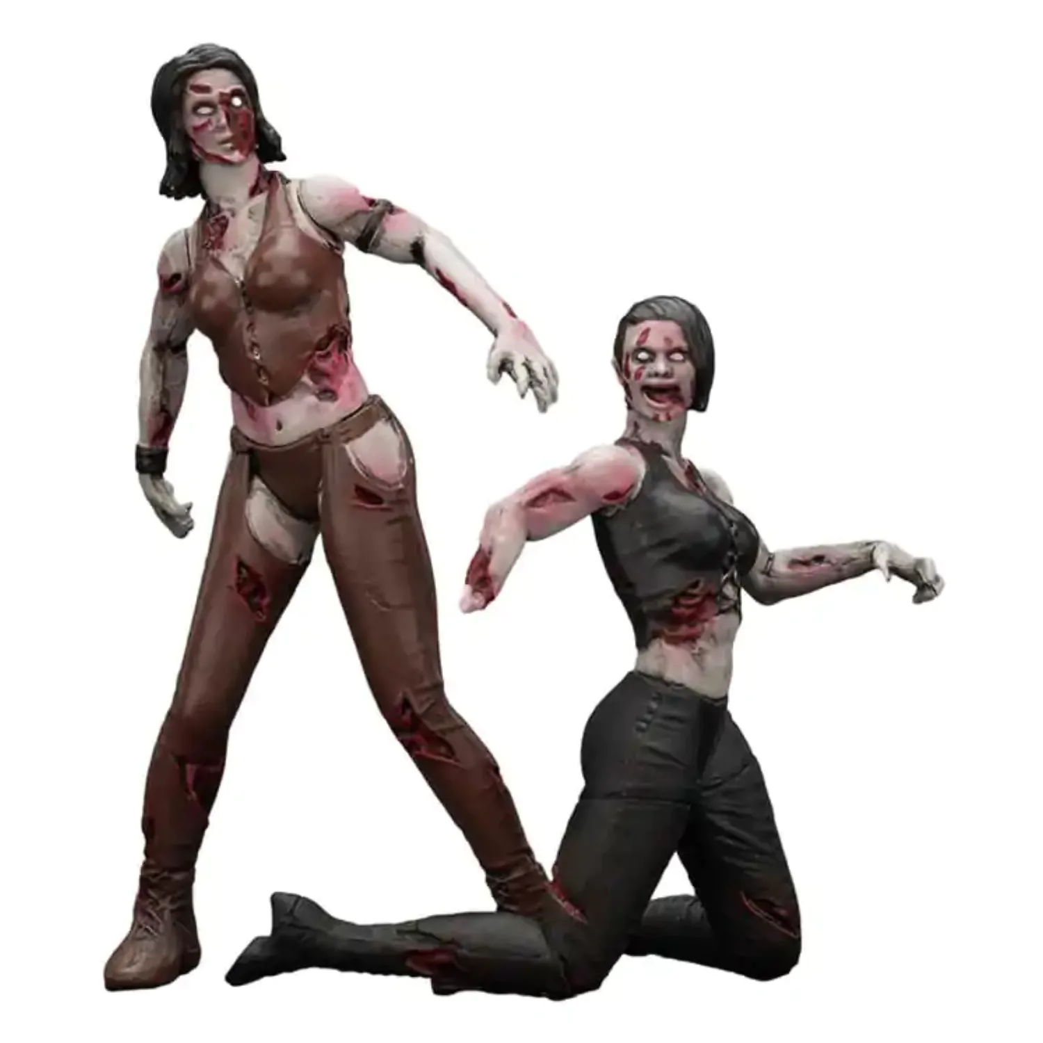 Zombie Dark Source akční figurky 2-Pack ženské zápasnice 8 cm fotografii produktu