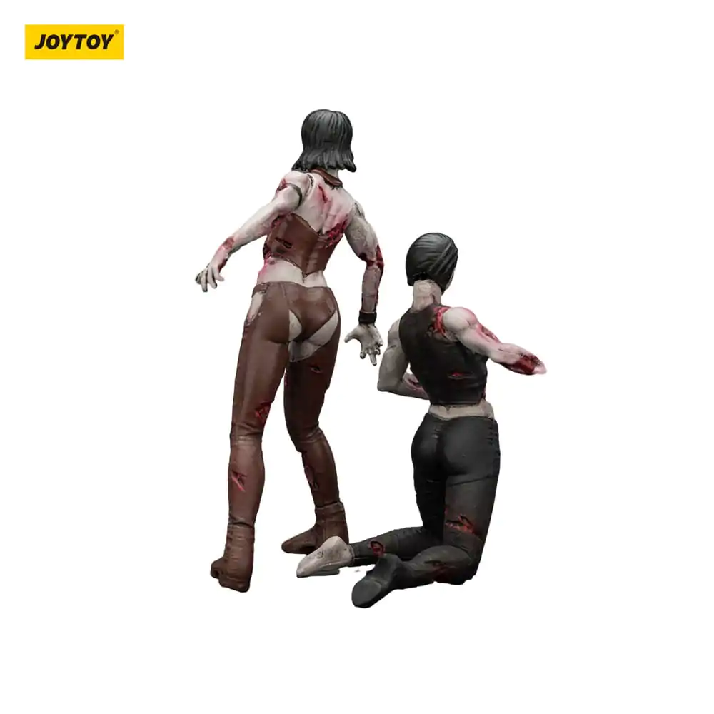 Zombie Dark Source akční figurky 2-Pack ženské zápasnice 8 cm fotografii produktu