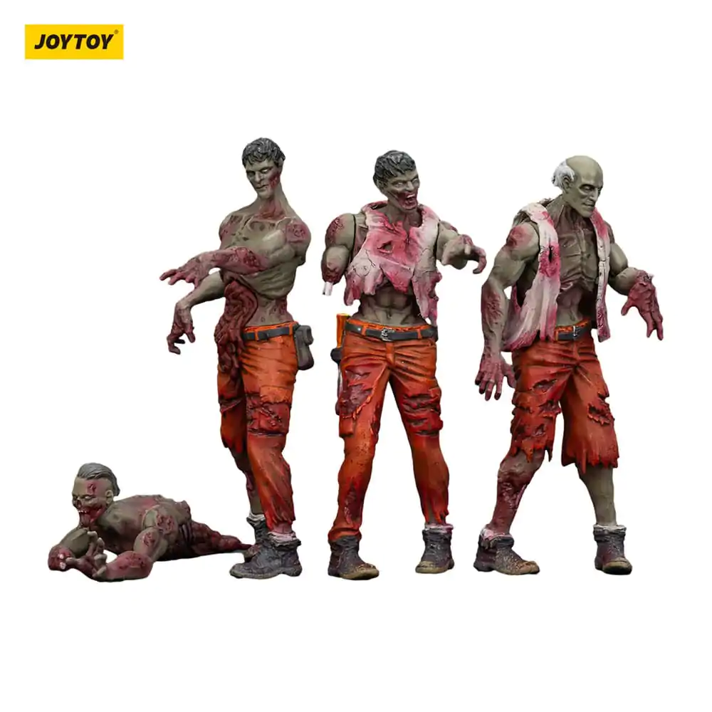 Zombie Dark Source Akční figurky 4-Pack Mechanic Team 8 cm fotografii produktu