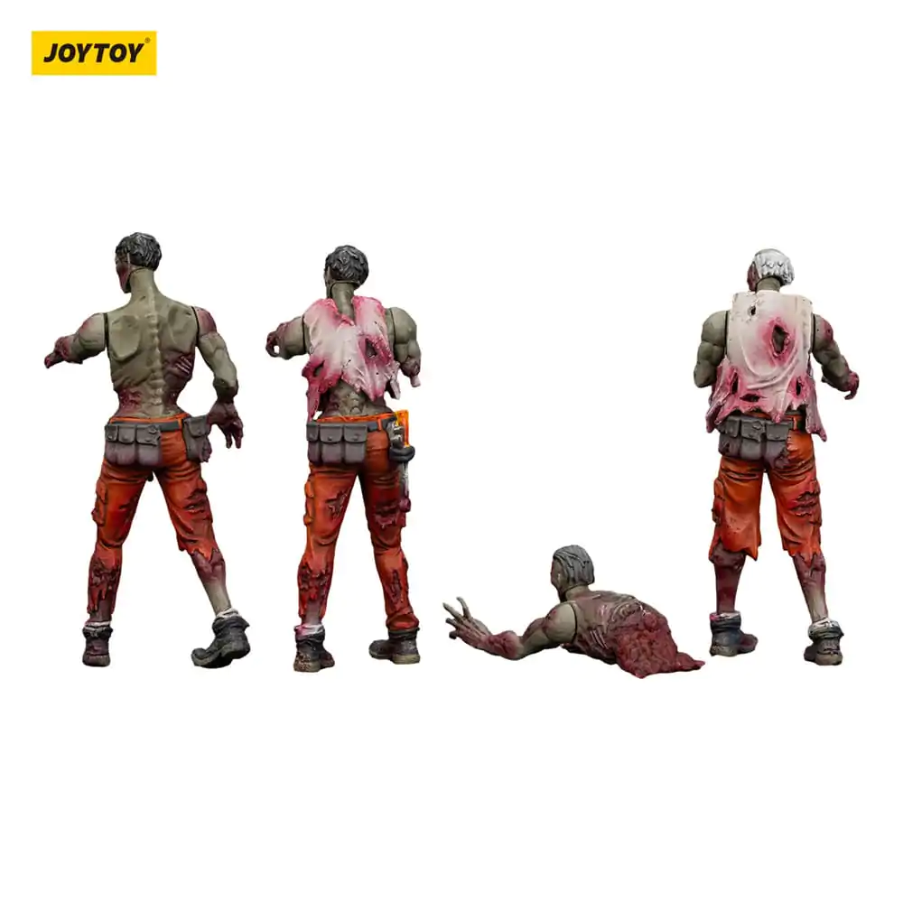 Zombie Dark Source Akční figurky 4-Pack Mechanic Team 8 cm fotografii produktu