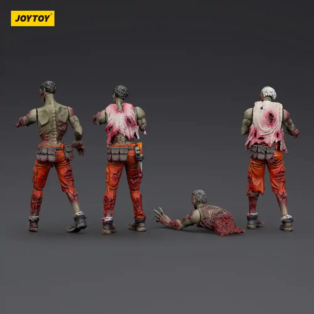 Zombie Dark Source Akční figurky 4-Pack Mechanic Team 8 cm fotografii produktu