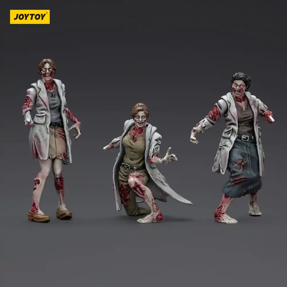 Zombie Dark Source akční figurky 3-Pack Medics 8 cm fotografii produktu