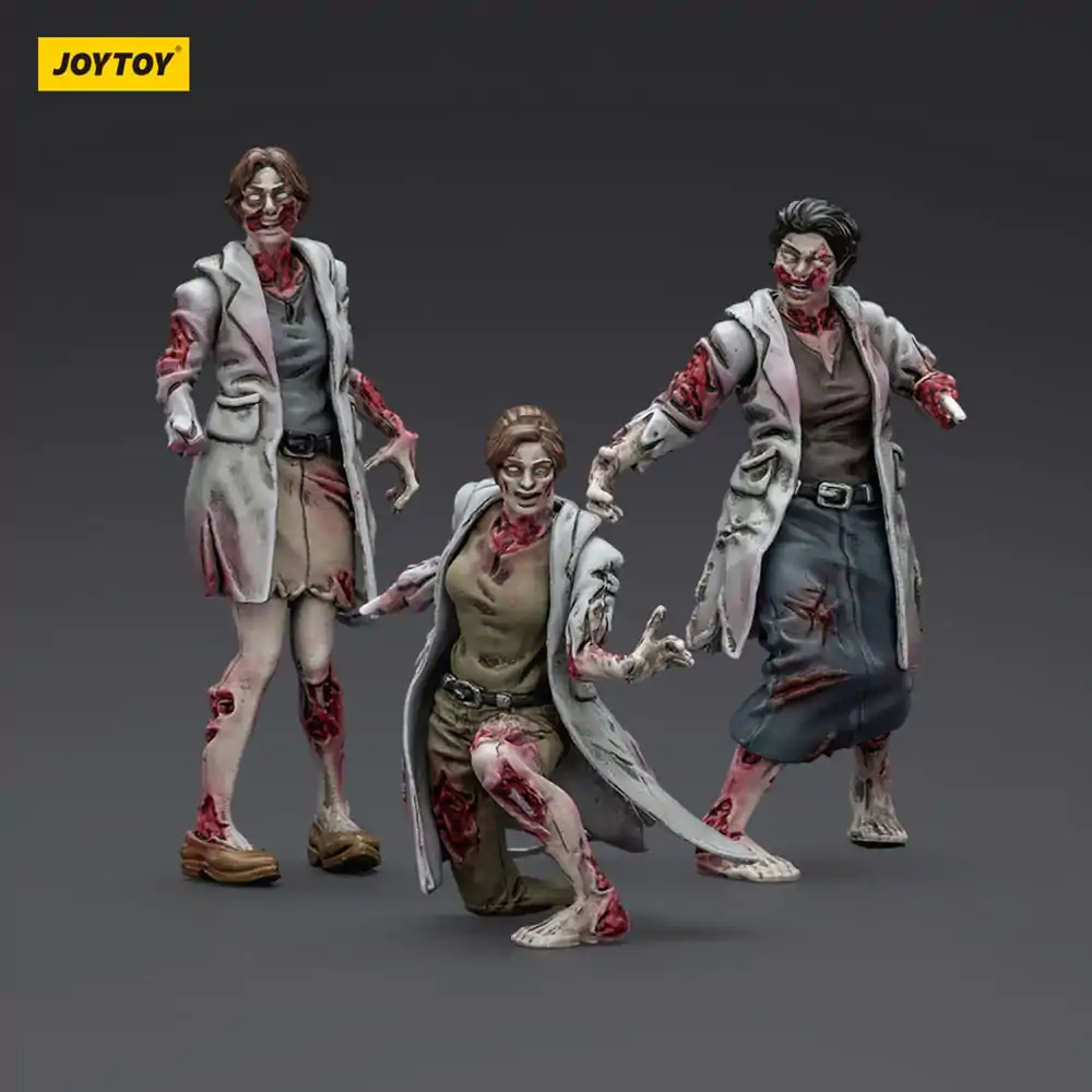 Zombie Dark Source akční figurky 3-Pack Medics 8 cm fotografii produktu