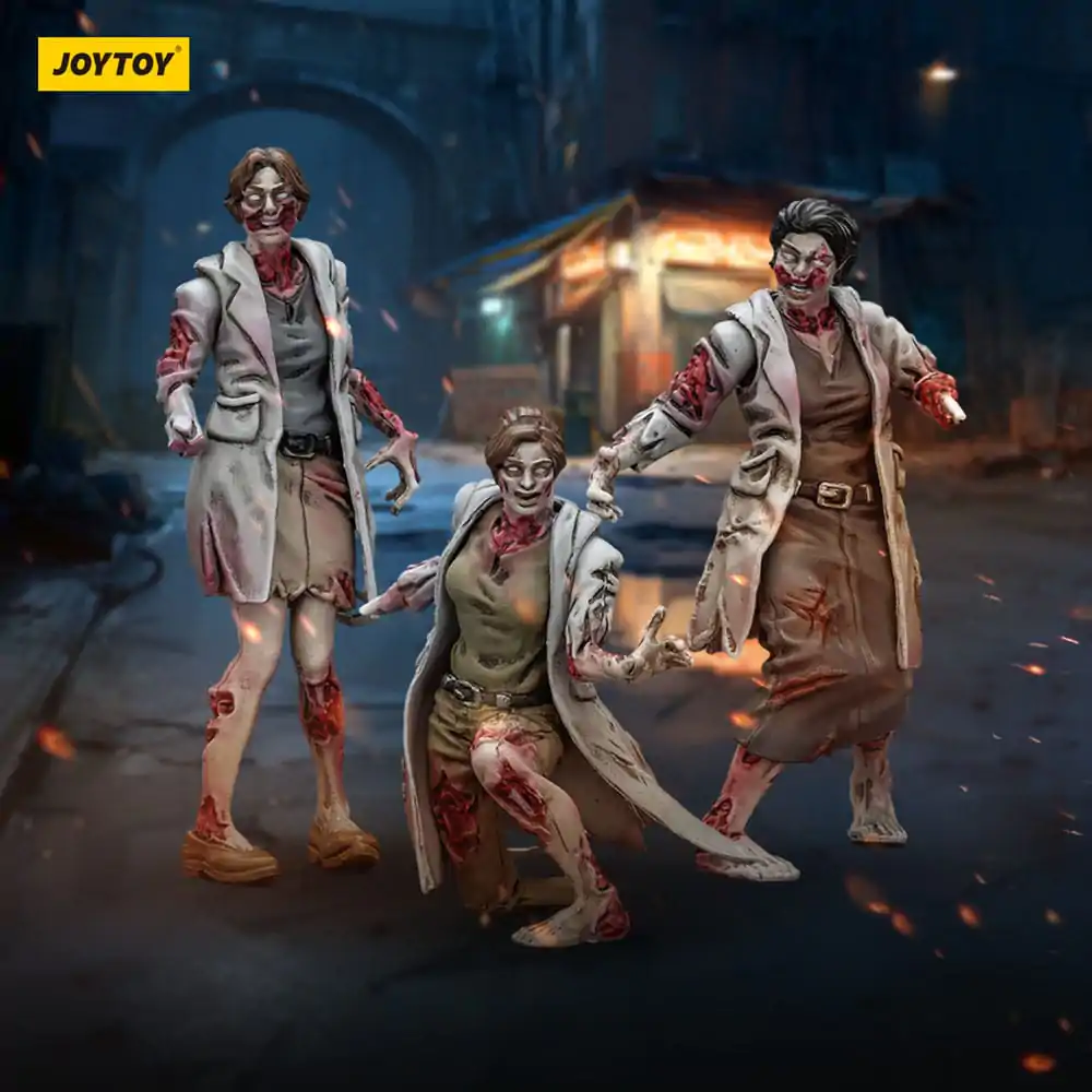 Zombie Dark Source akční figurky 3-Pack Medics 8 cm fotografii produktu