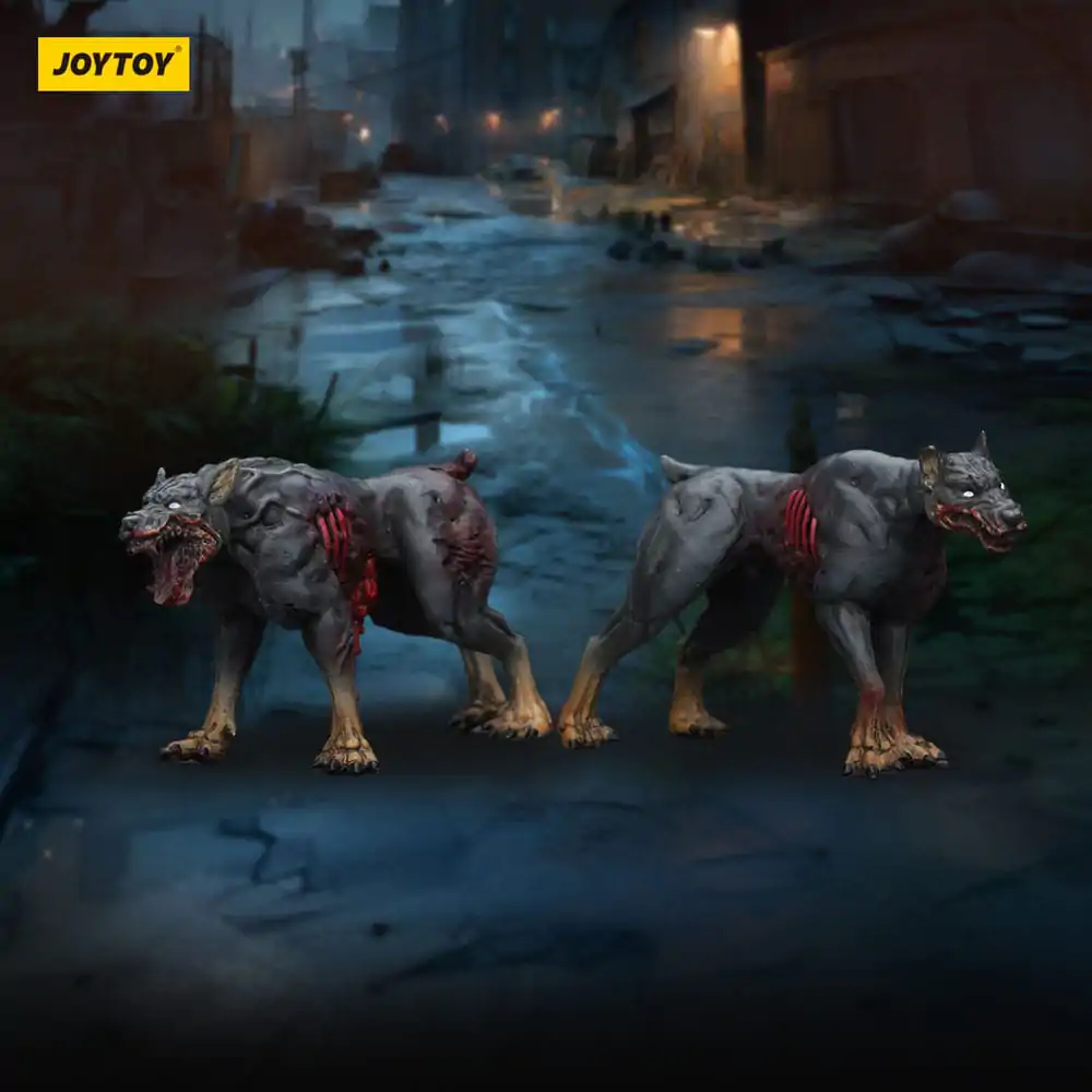 Zombie Dark Source Akční figurky 2-Pack Policejní psi 8 cm fotografii produktu