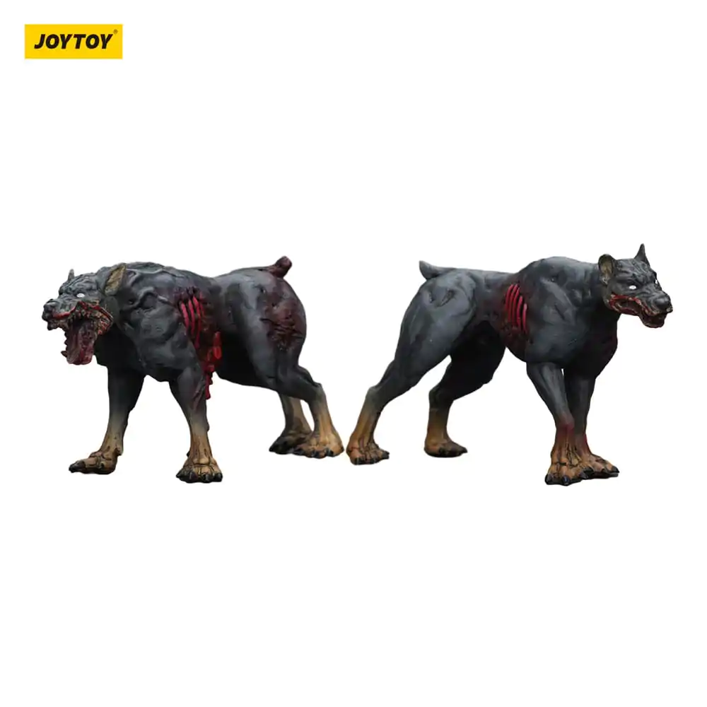 Zombie Dark Source Akční figurky 2-Pack Policejní psi 8 cm fotografii produktu