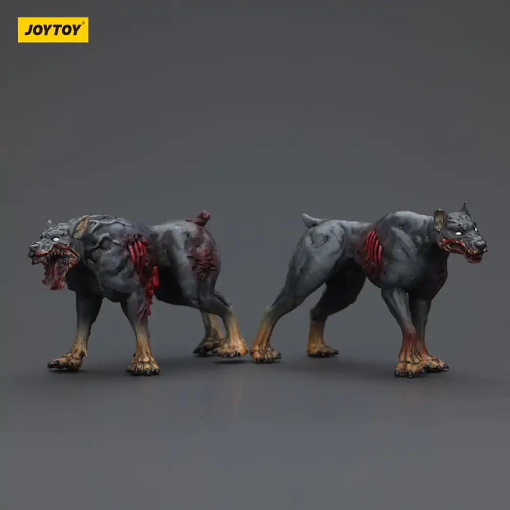 Zombie Dark Source Akční figurky 2-Pack Policejní psi 8 cm fotografii produktu