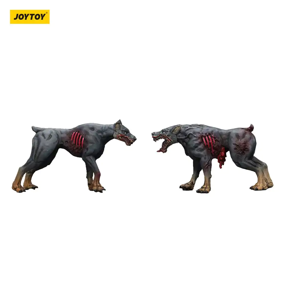 Zombie Dark Source Akční figurky 2-Pack Policejní psi 8 cm fotografii produktu