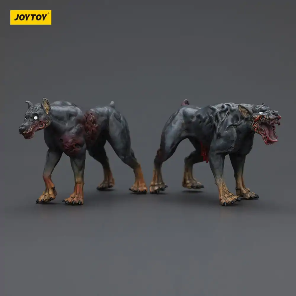 Zombie Dark Source Akční figurky 2-Pack Policejní psi 8 cm fotografii produktu