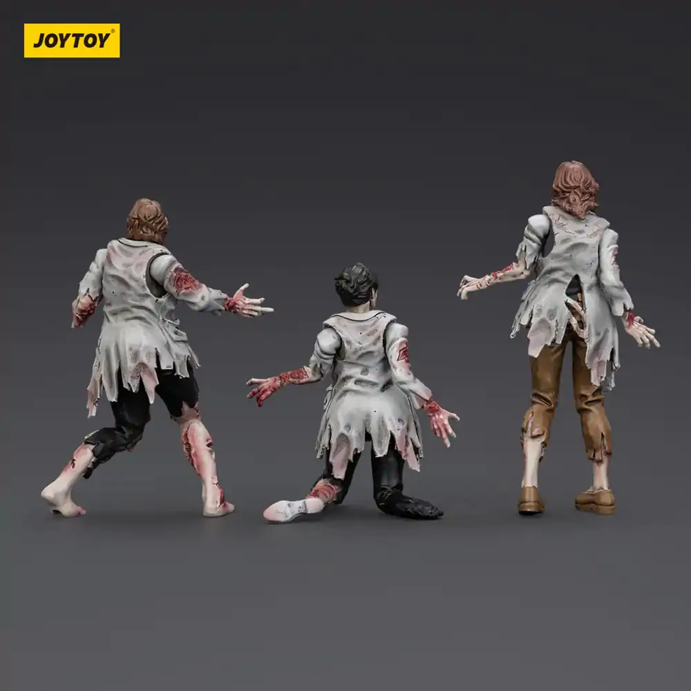 Zombie Dark Source akční figurky 3-Pack vědkyně (ženy) 8 cm fotografii produktu