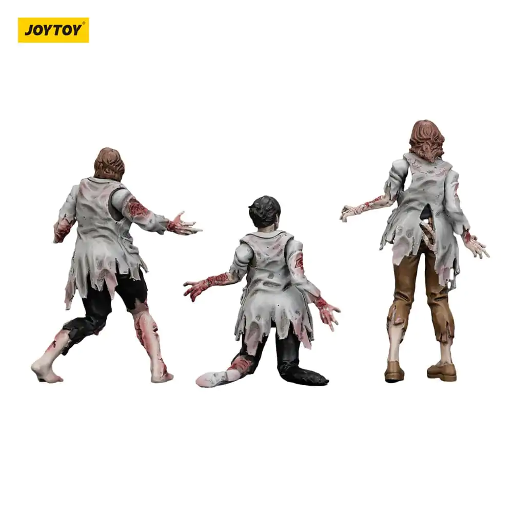 Zombie Dark Source akční figurky 3-Pack vědkyně (ženy) 8 cm fotografii produktu