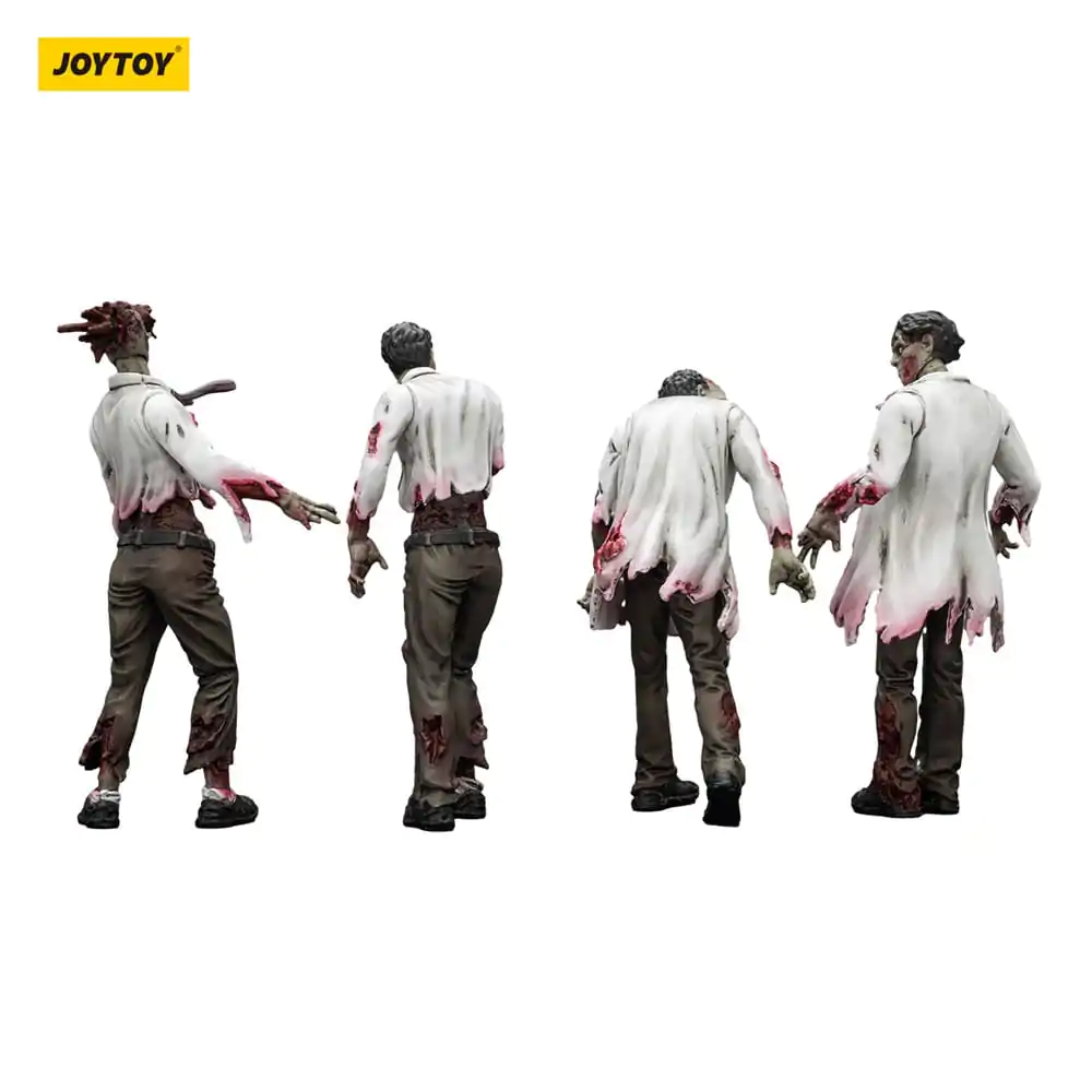 Zombie Dark Source akční figurky 4-Pack Scientists (Male) 8 cm fotografii produktu