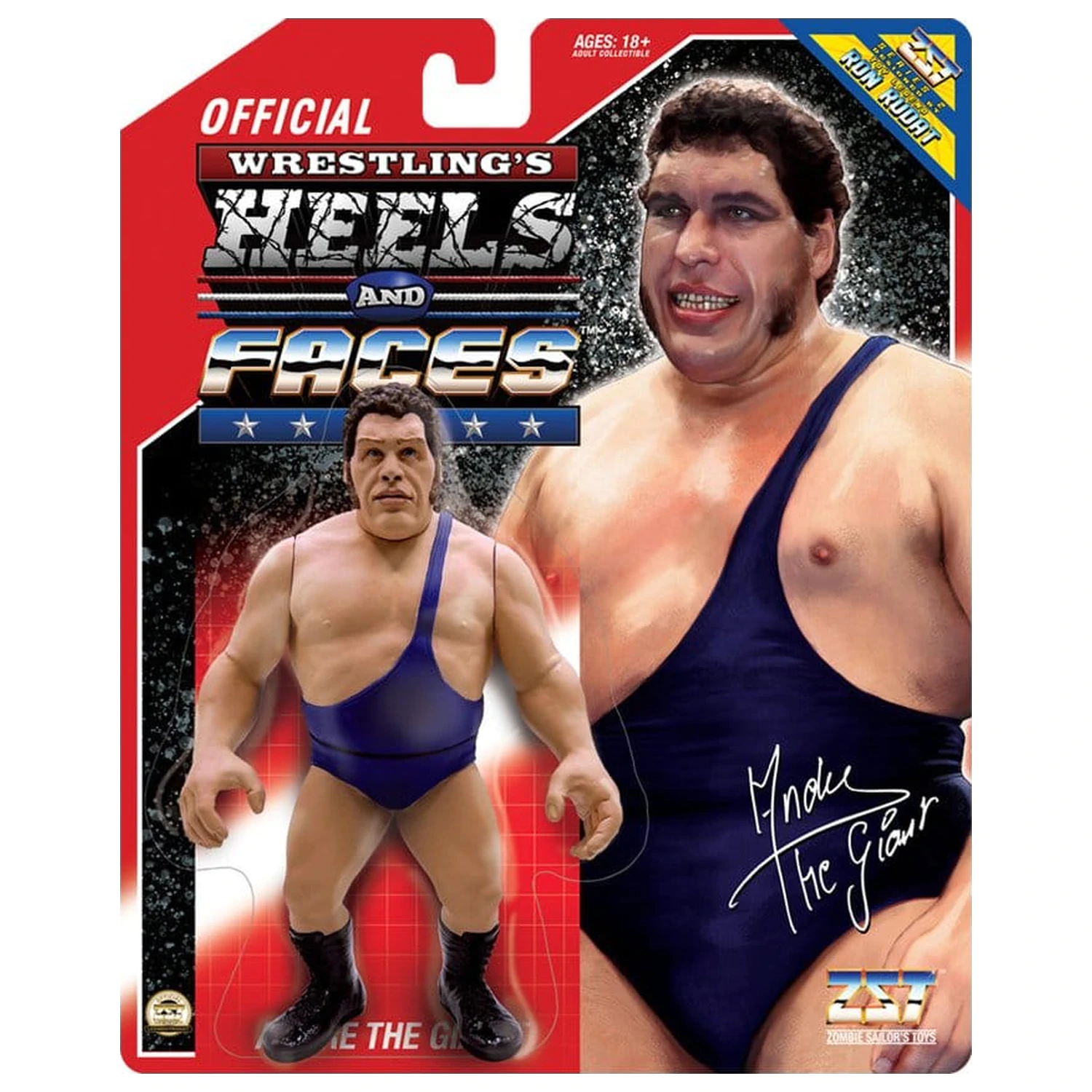 Zombie Sailor's Toys Andre the Giant akční figurka s modrým páskem 11 cm fotografii produktu
