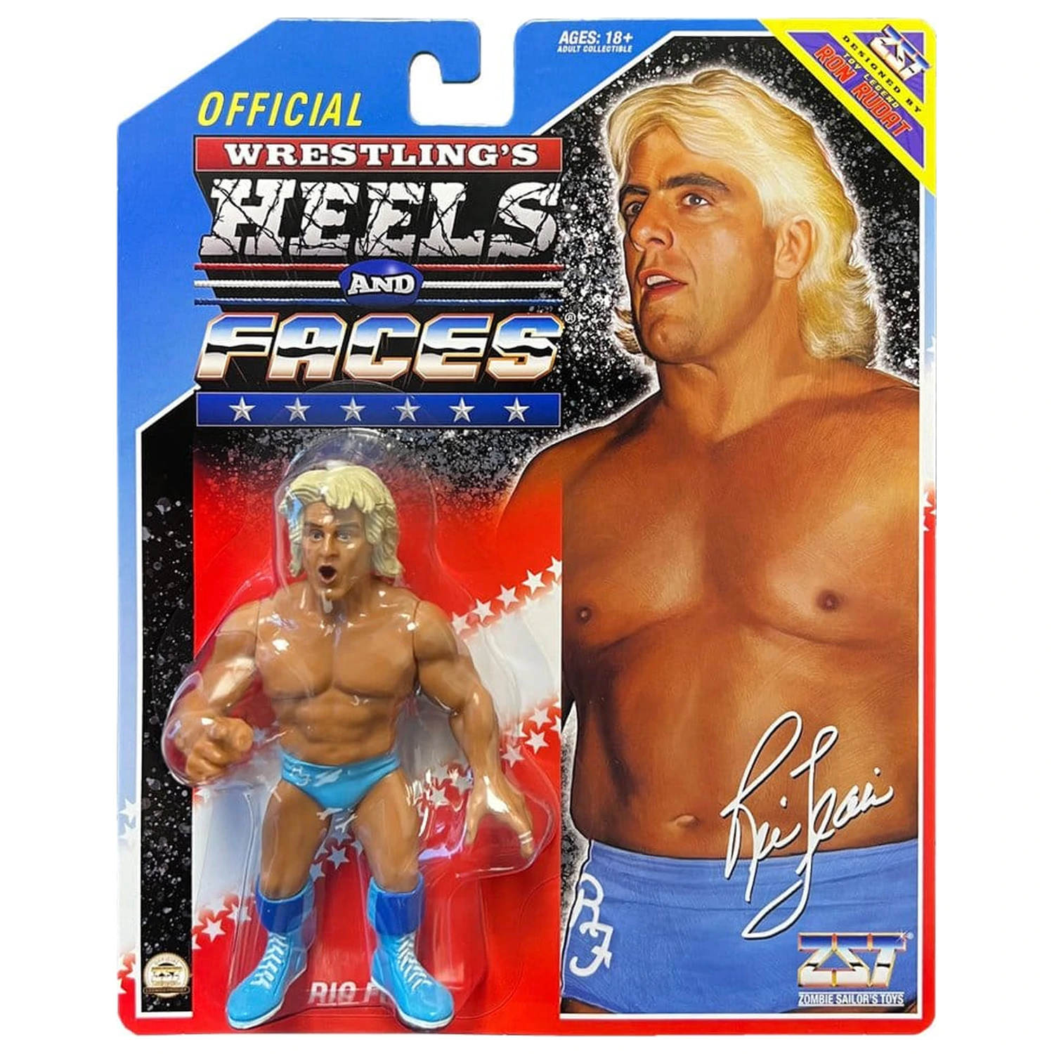 Zombie Sailor's Toys akční figurka Blue Gear Ric Flair Non-Bloody 11 cm fotografii produktu