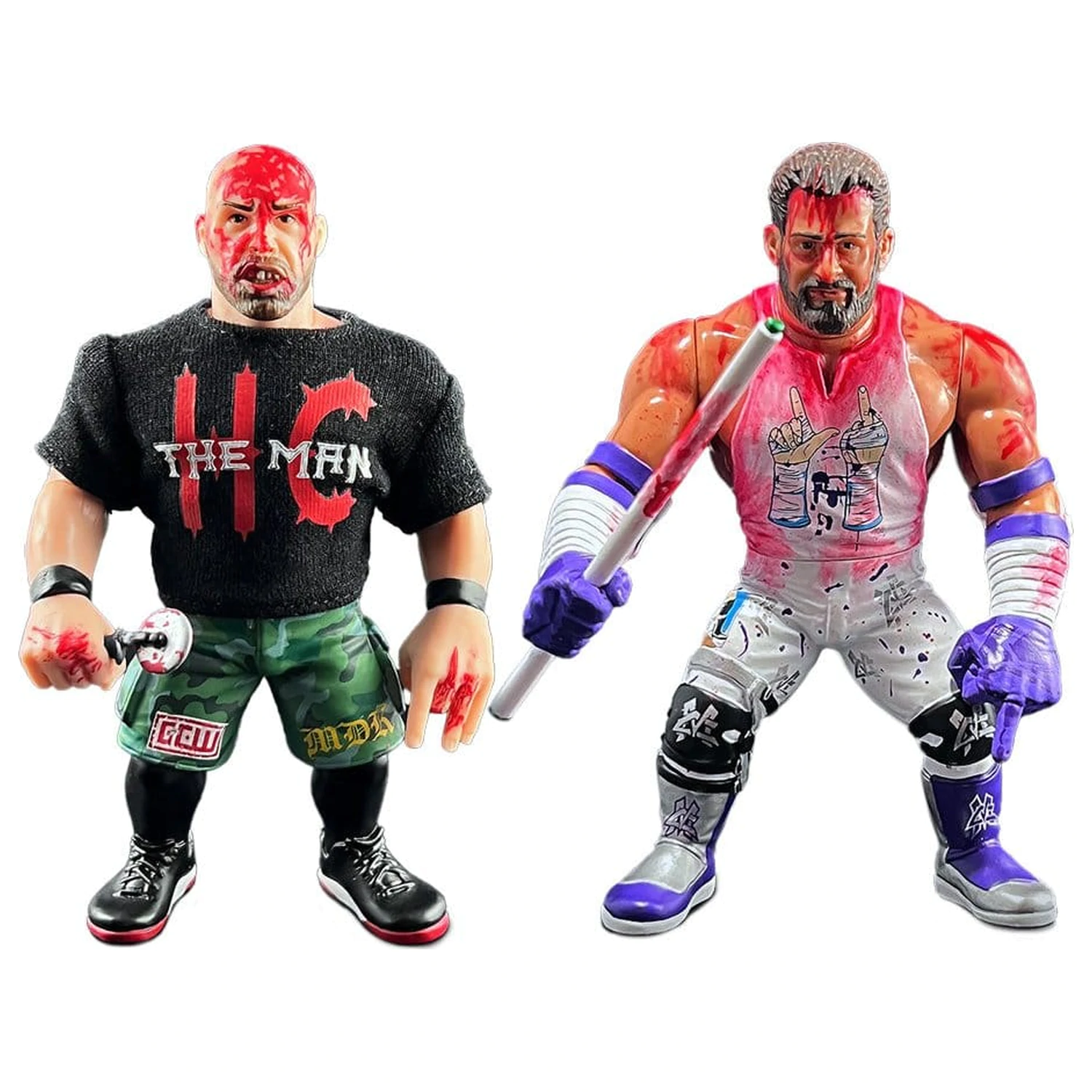 Zombie Sailor's Toys akční figurky 2-Pack Nick Gage vs. Matt Cardona 11 cm fotografii produktu