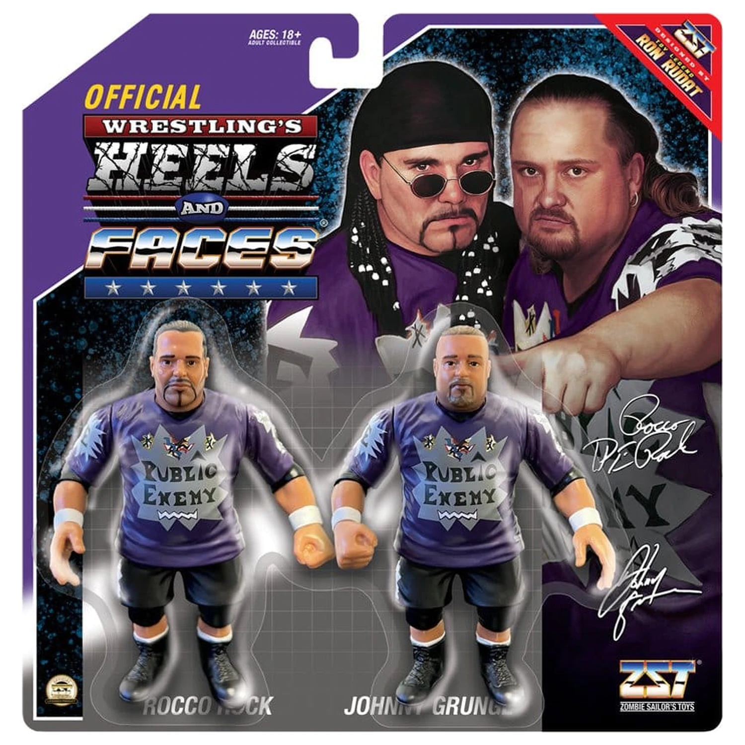 Zombie Sailor's Toys Action Figures 2-Pack Rocco Rock and Johnny Grunge Public Enemy 11 cm akční figurky fotografii produktu