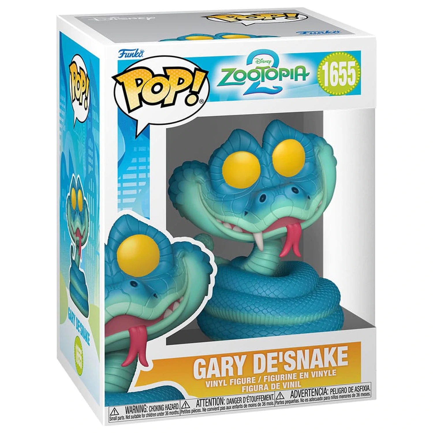 Zootopia 2 Funko POP! Movies Vinyl Figure Gary De'Snake 9 cm fotografii produktu