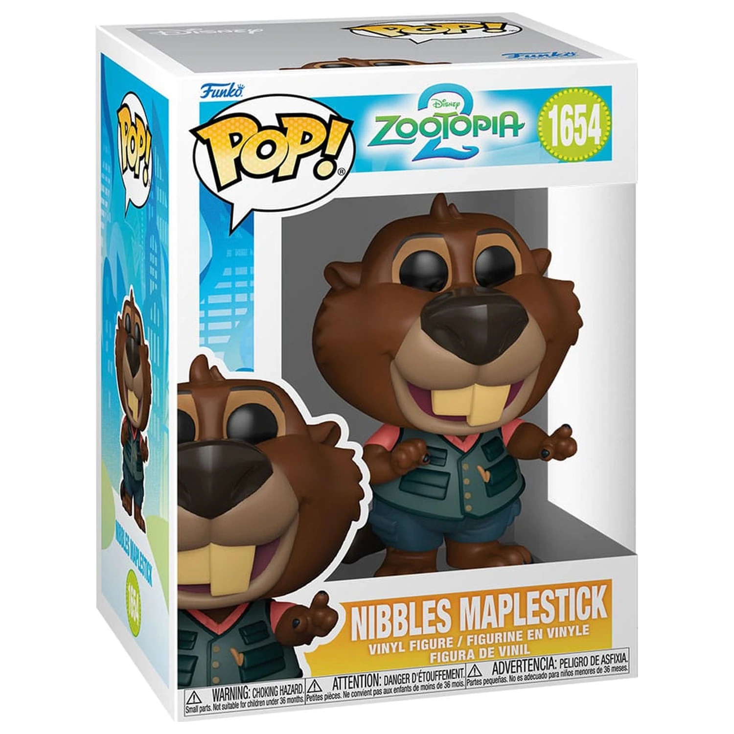 Zootopia 2 Funko POP! Movies Vinylová figurka Nibbles Maplestick 9 cm fotografii produktu