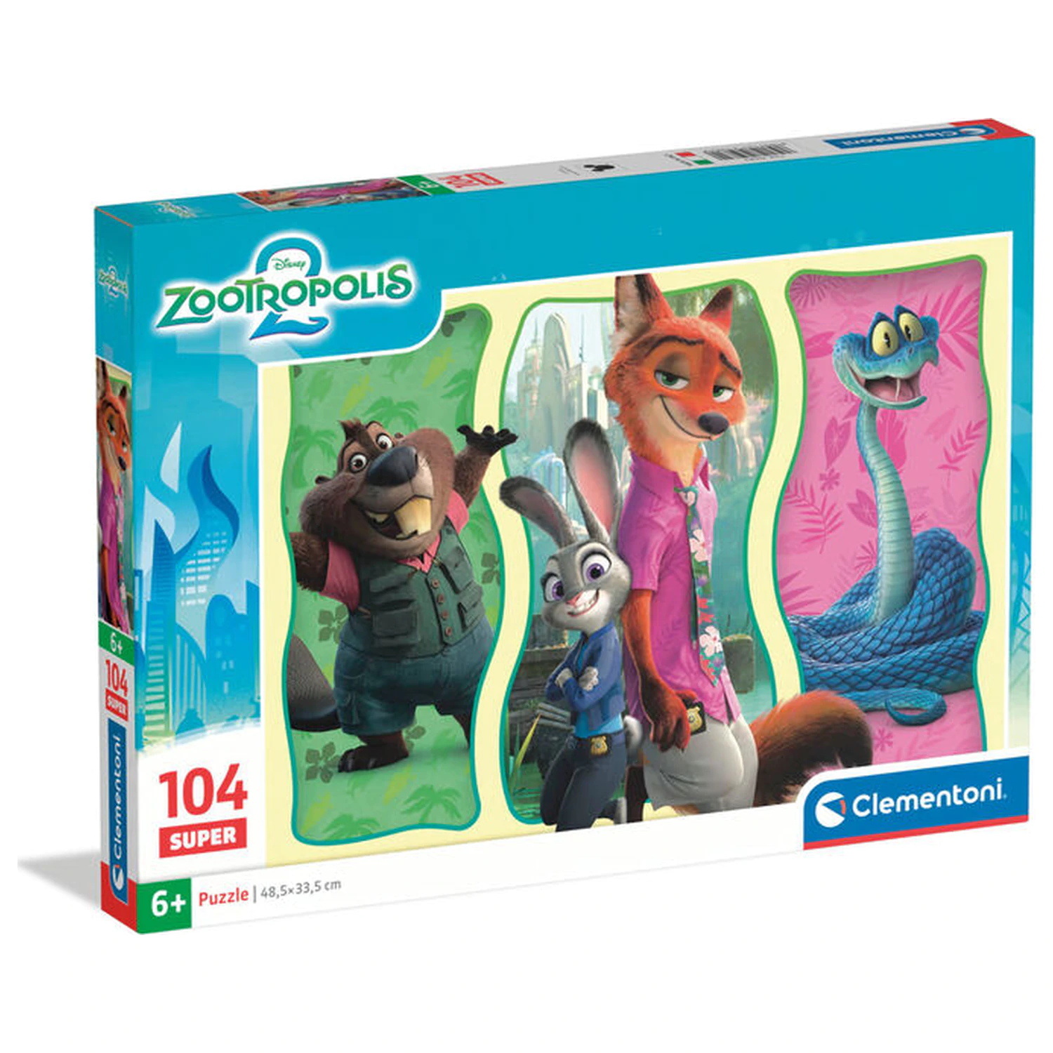 Zootopia 2 puzzle 104 dílků fotografii produktu