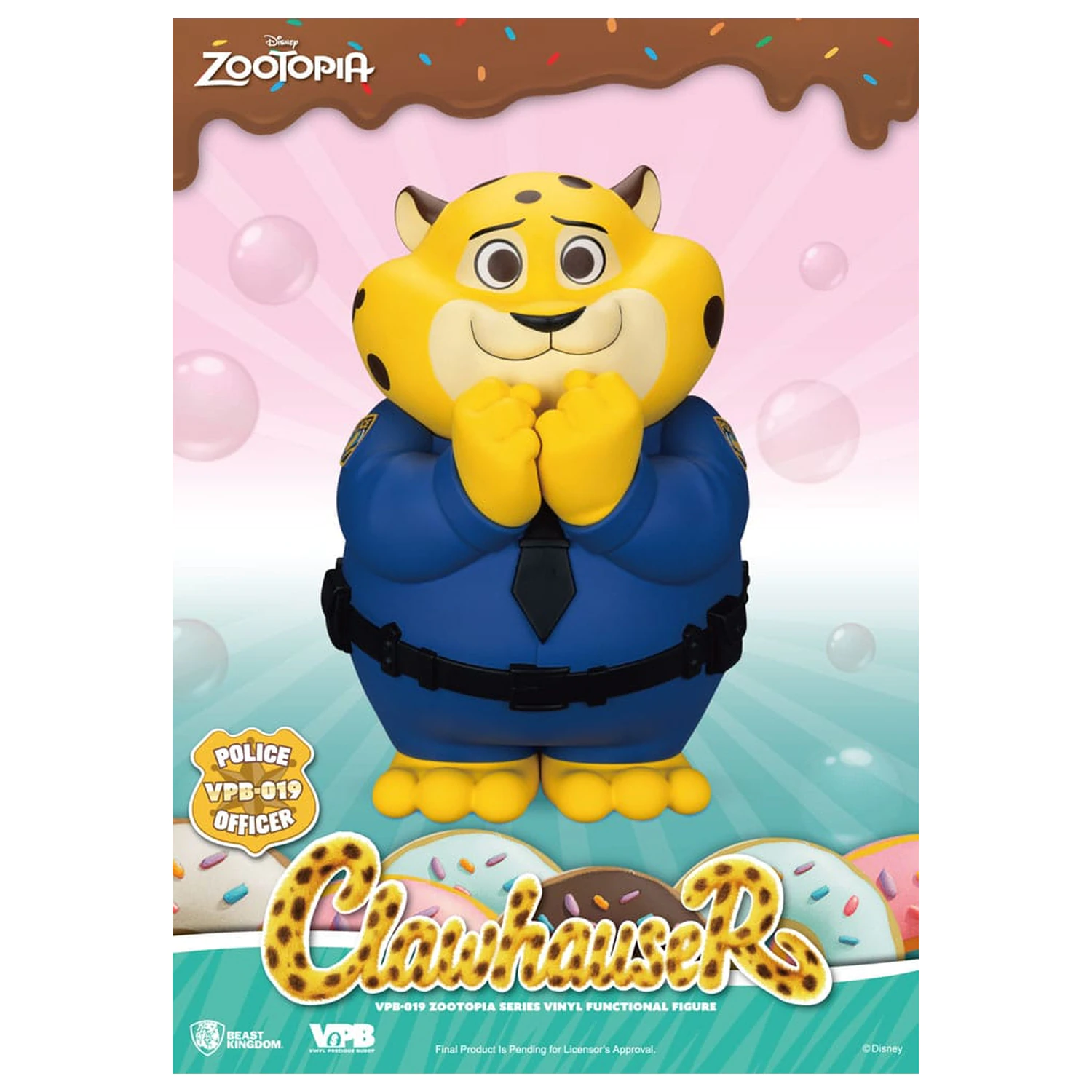 Zootopia Piggy Vinyl Bank Clawhauser 40 cm fotografii produktu