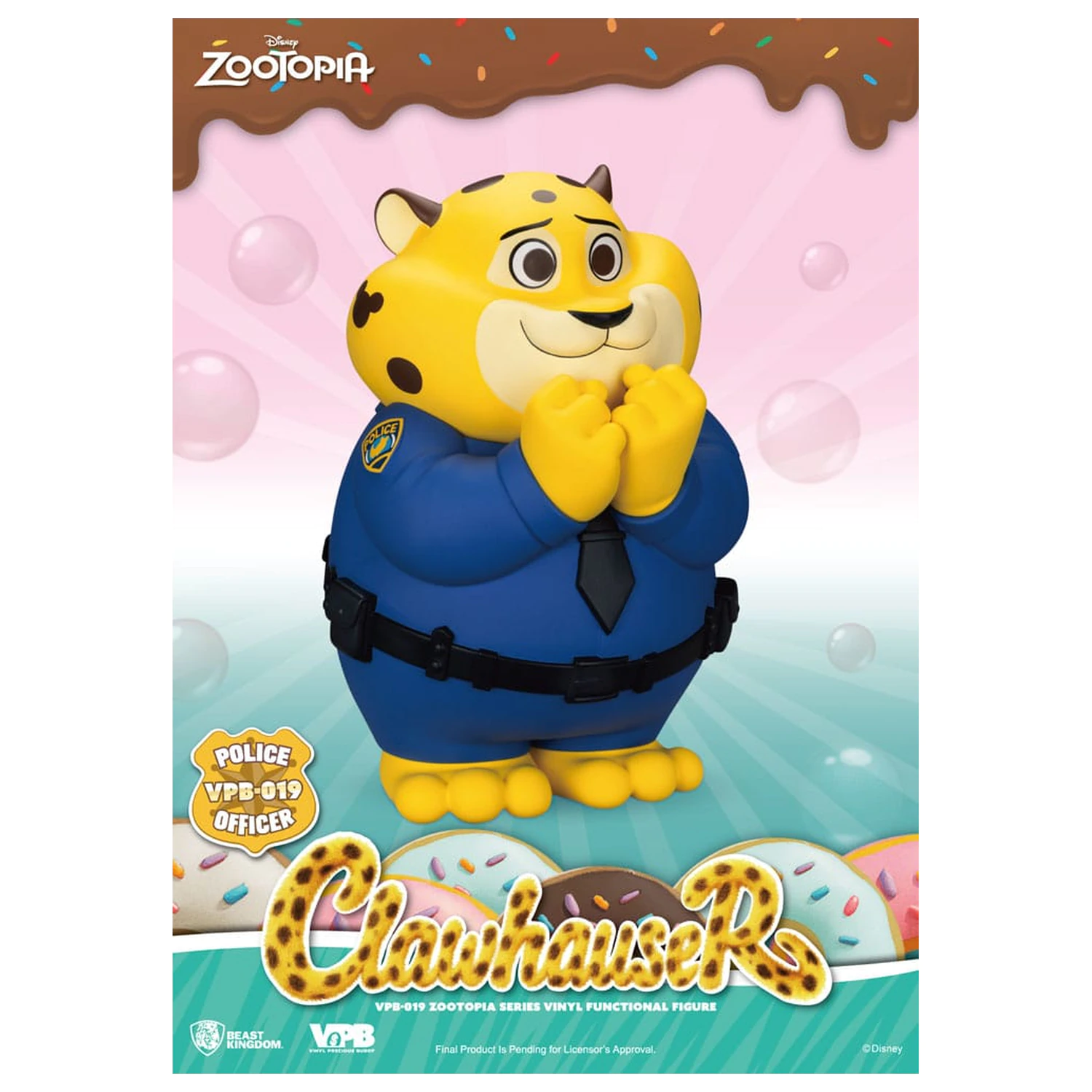 Zootopia Piggy Vinyl Bank Clawhauser 40 cm fotografii produktu