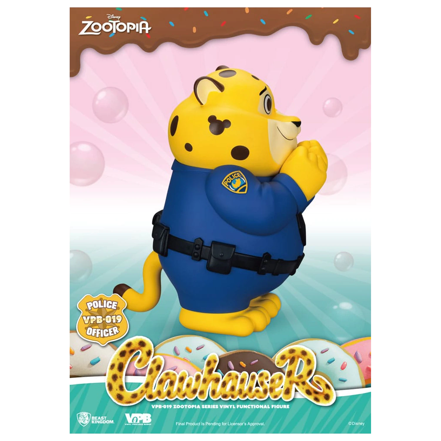 Zootopia Piggy Vinyl Bank Clawhauser 40 cm fotografii produktu