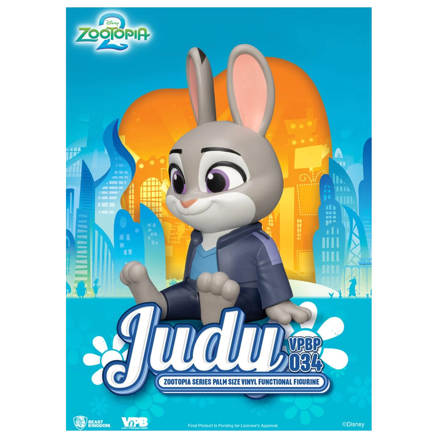 Zootopia Piggy vinylová banka Judy 15 cm fotografii produktu
