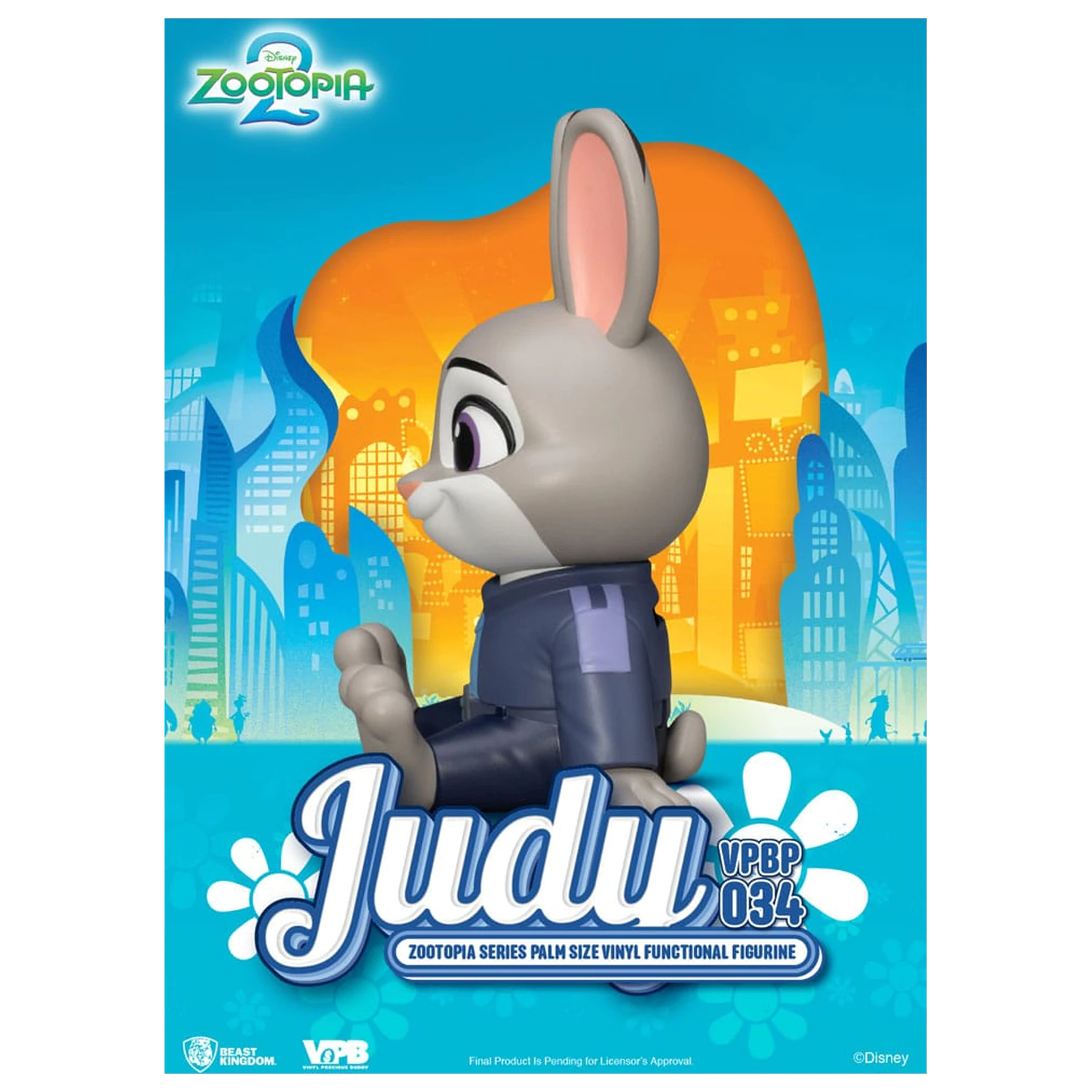 Zootopia Piggy vinylová banka Judy 15 cm fotografii produktu