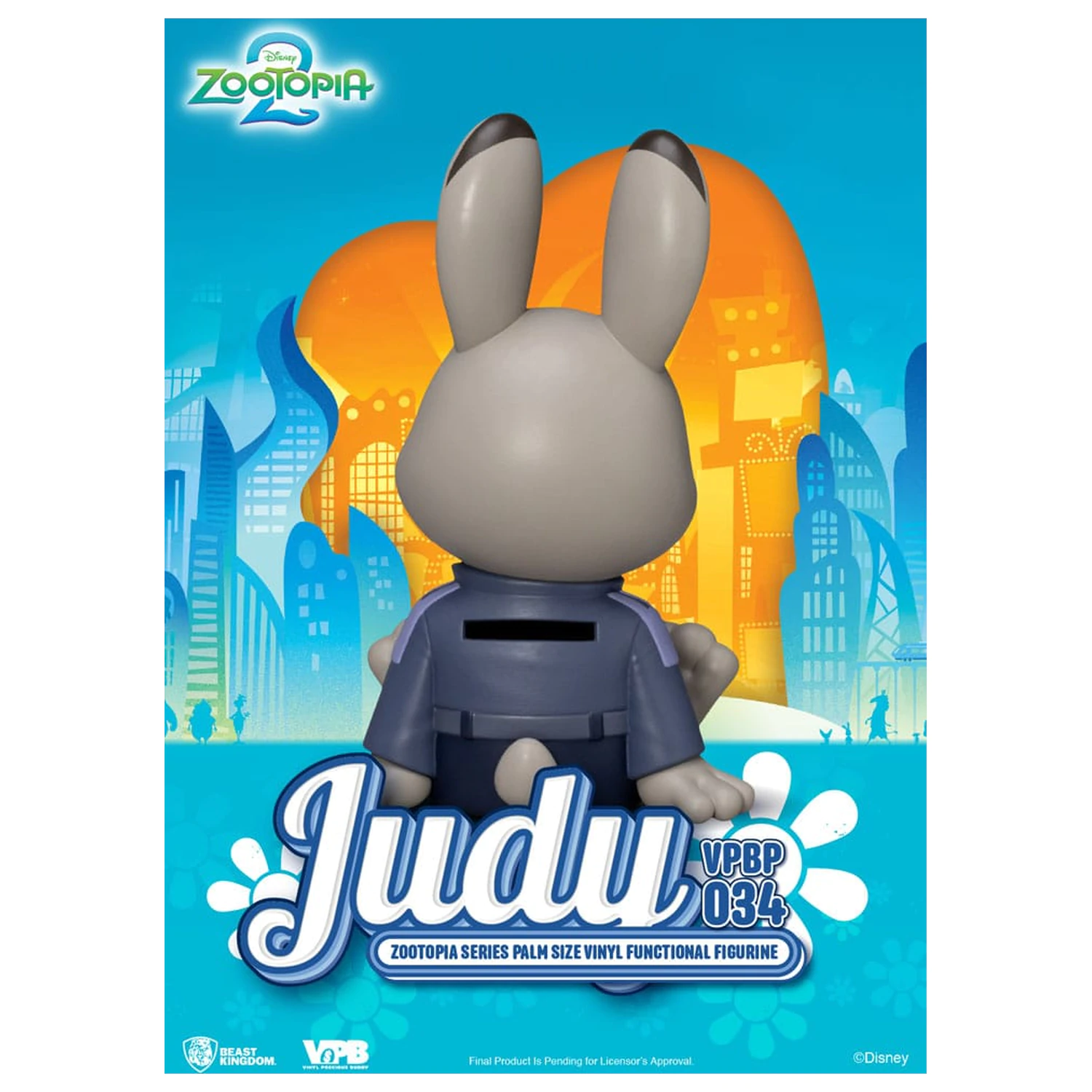 Zootopia Piggy vinylová banka Judy 15 cm fotografii produktu