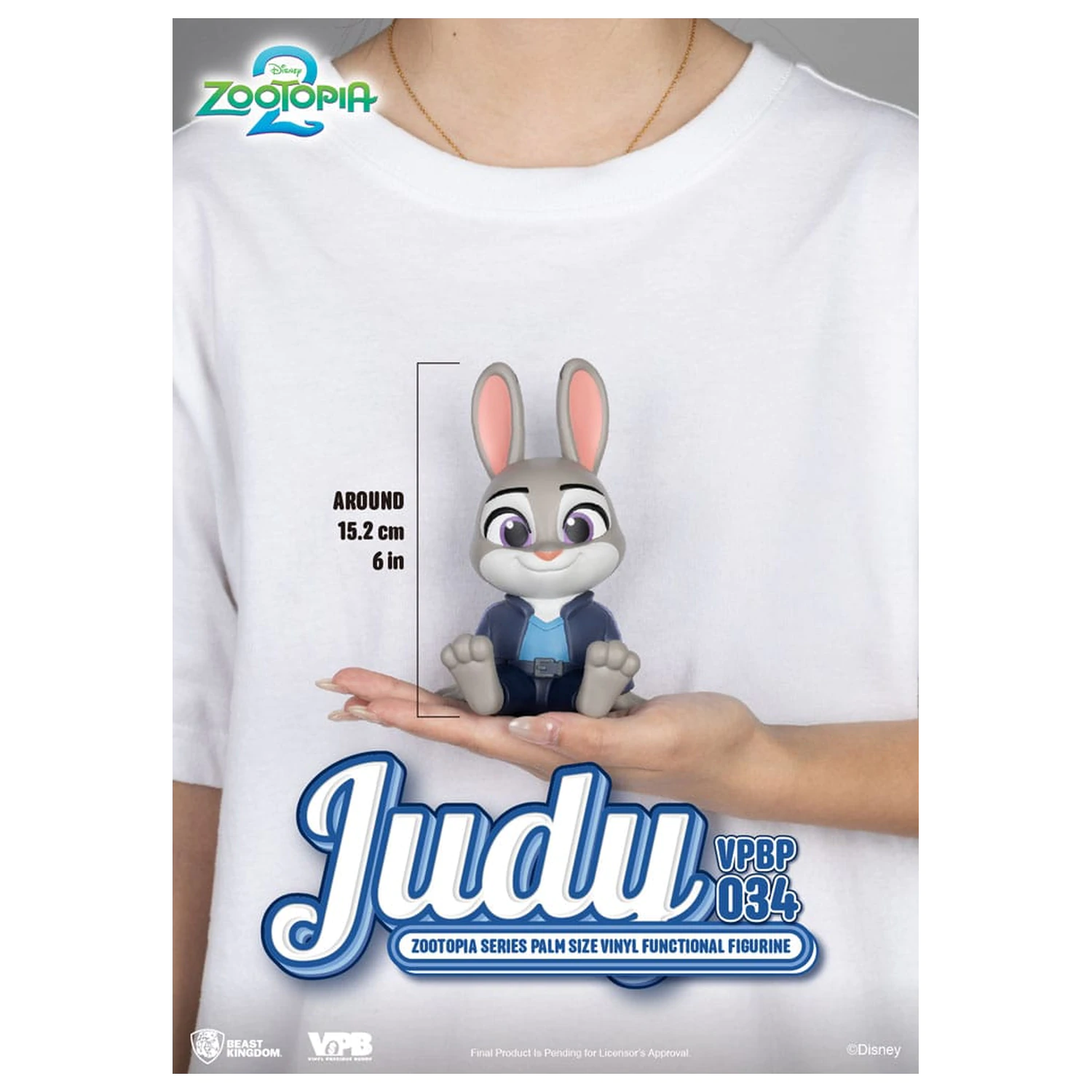 Zootopia Piggy vinylová banka Judy 15 cm fotografii produktu