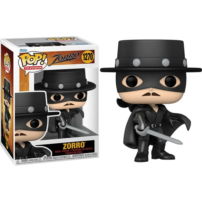 Zorro POP! TV Vinylová figurka Zorro Anniversary 9 cm fotografii produktu