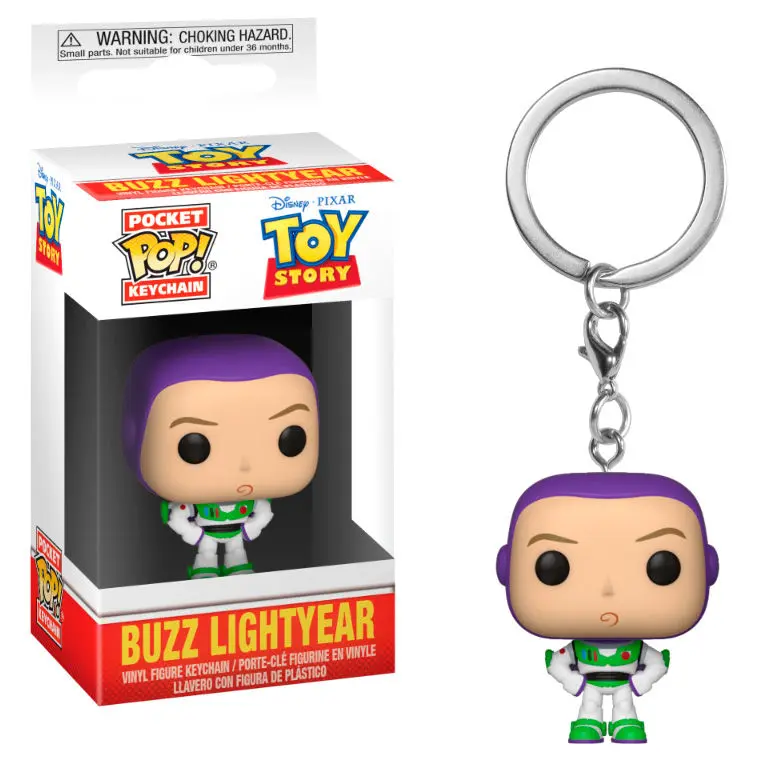 Toy Story Pocket POP! Vinyl Přívěšek na klíče Buzz 4 cm fotografii produktu