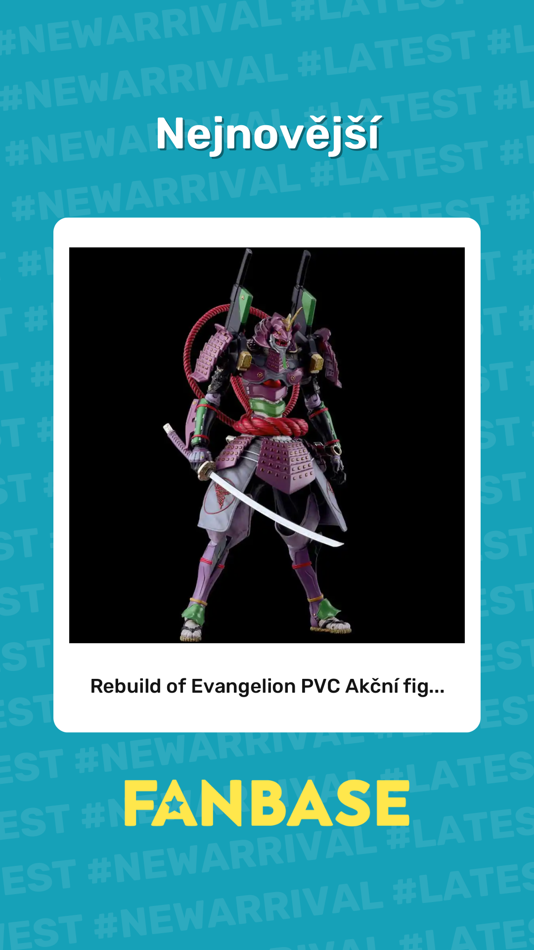 Nejnovejsi produkt: Rebuild of Evangelion PVC Akční fig...