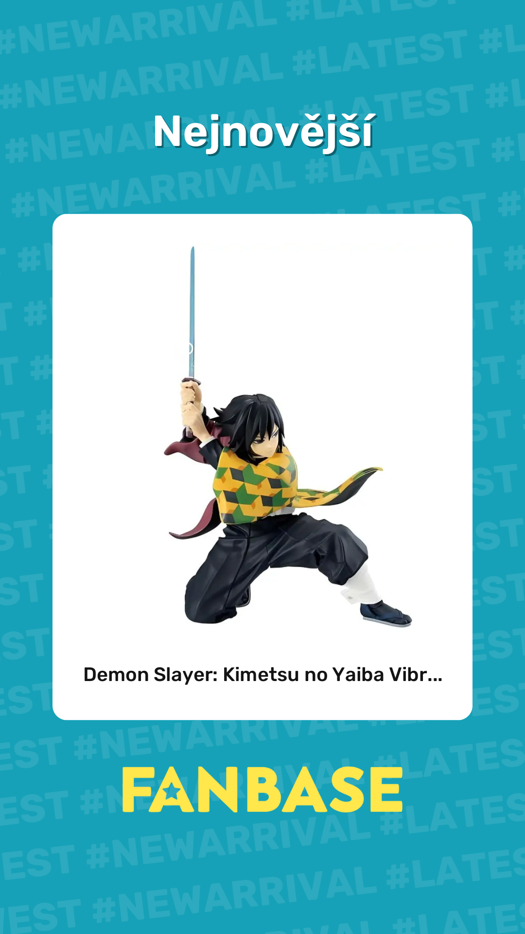 Nejnovejsi produkt: Demon Slayer: Kimetsu no Yaiba Vibr...