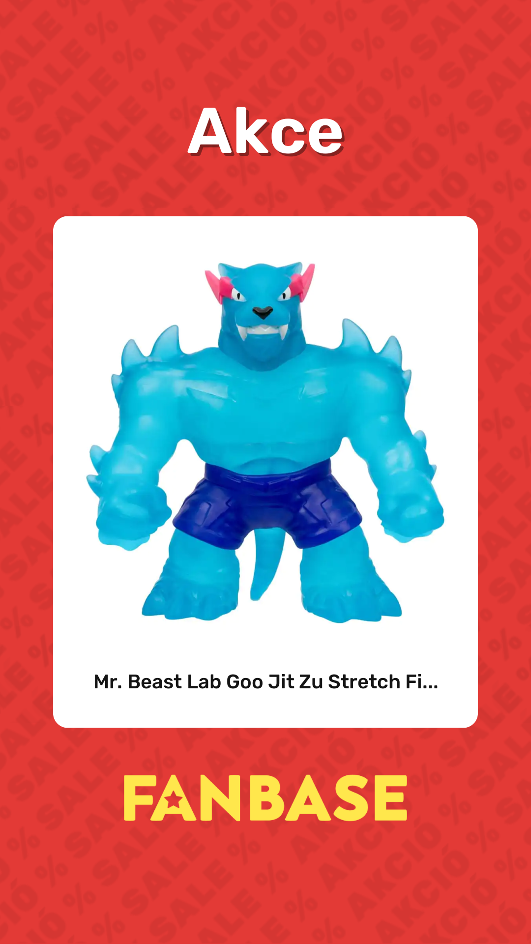 Akce: Mr. Beast Lab Goo Jit Zu Stretch Fi...