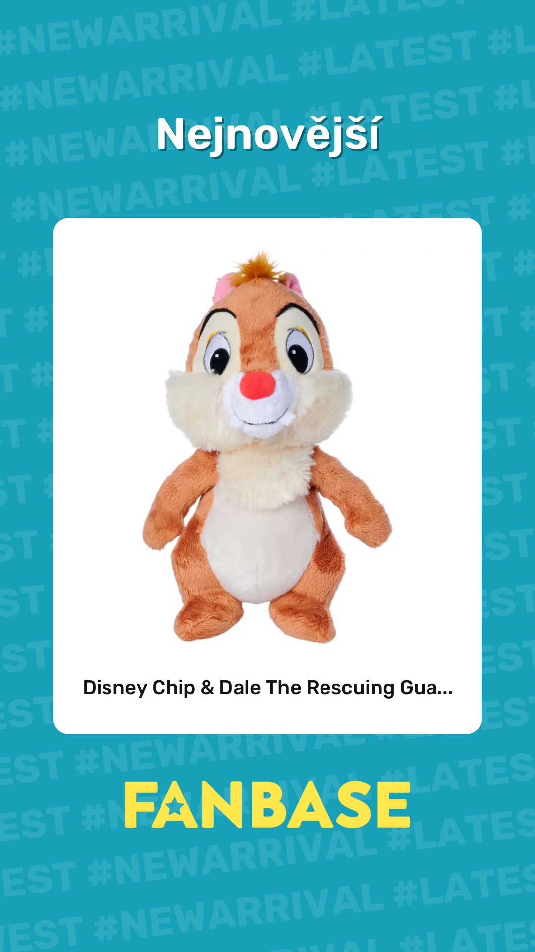 Nejnovejsi produkt: Disney Chip & Dale The Rescuing Gua...