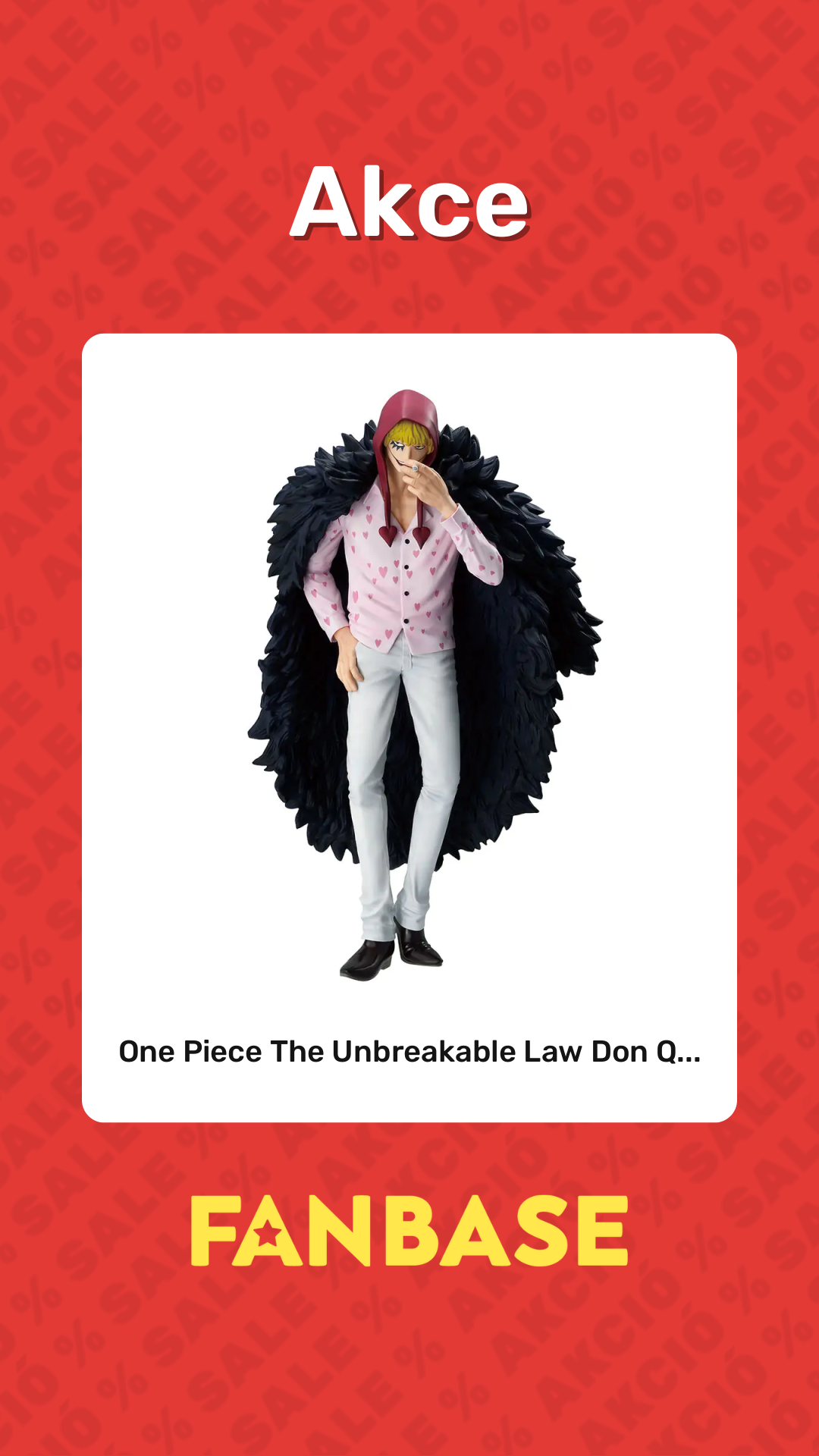 Akce: One Piece The Unbreakable Law Don Q...