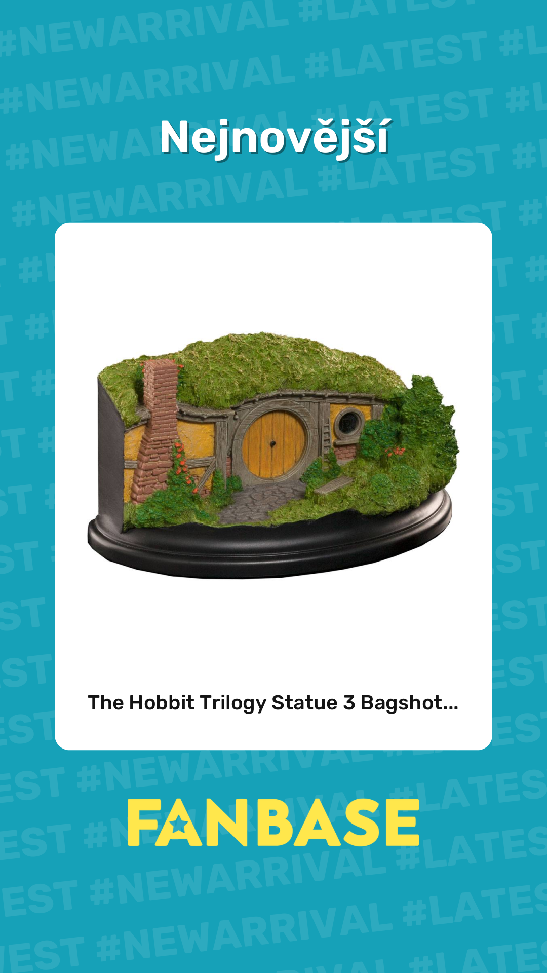 Nejnovejsi produkt: The Hobbit Trilogy Statue 3 Bagshot...