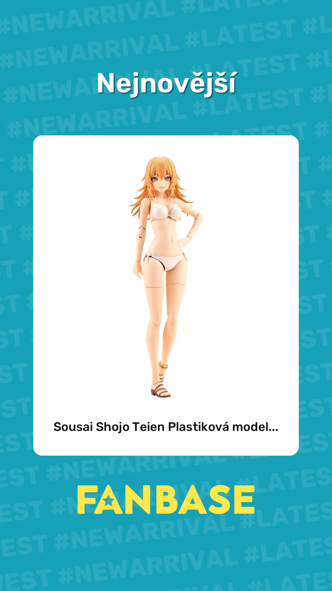 Nejnovejsi produkt: Sousai Shojo Teien Plastiková model...