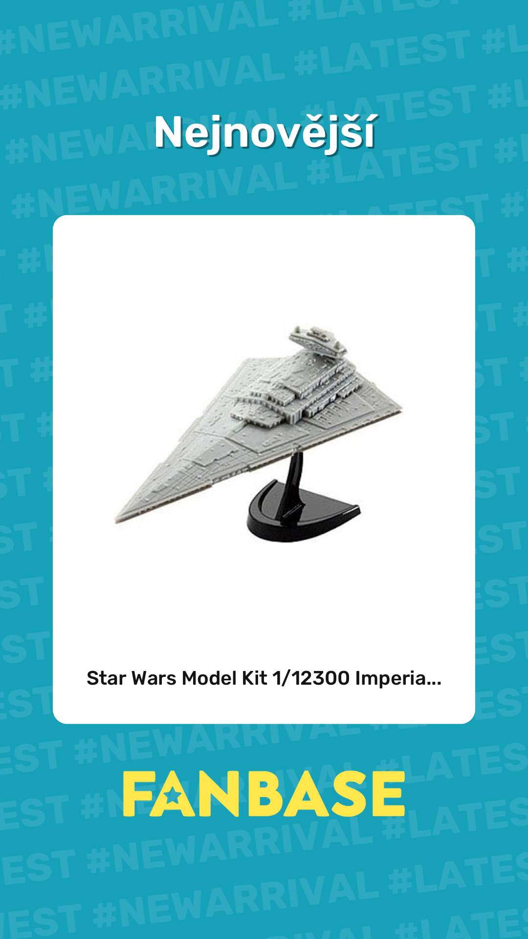 Nejnovejsi produkt: Star Wars Model Kit 1/12300 Imperia...