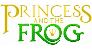 The Princess and the Frog věci produkty dárky logo