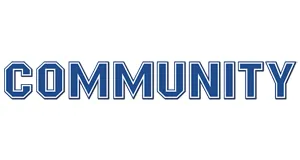 Community věci produkty dárky logo