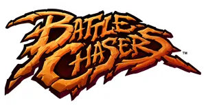 Battle Chasers věci produkty dárky logo