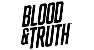 Blood and Truth věci produkty dárky logo