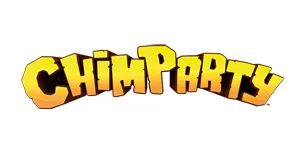 Chimparty věci produkty dárky logo