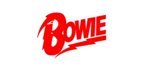 David Bowie věci produkty dárky logo