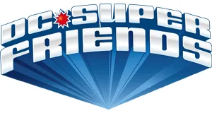 DC Super Friends věci produkty dárky logo